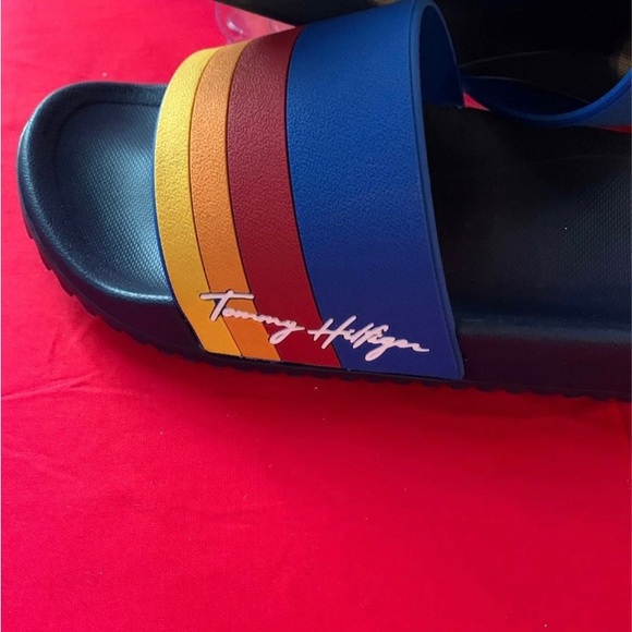Tommy Hilfiger Roomie Slide Sandals - Imperial Blue - Picture 11 of 11